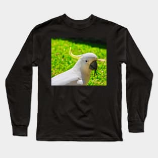 Cockatoo Looking Right at You! Long Sleeve T-Shirt